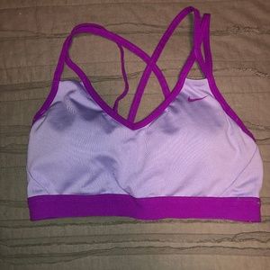 Nike Purple Sports Bra